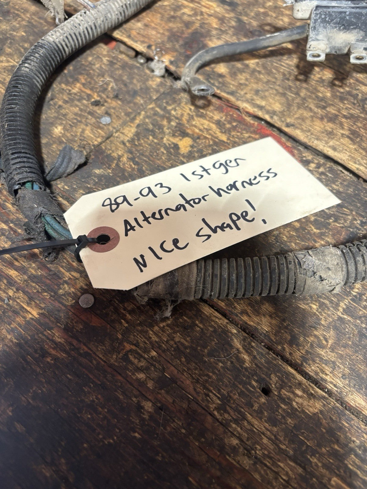 1989-1993 DODGE RAM 250 350 5.9L 1ST GEN CUMMINS ALTERNATOR HARNESS 53017288