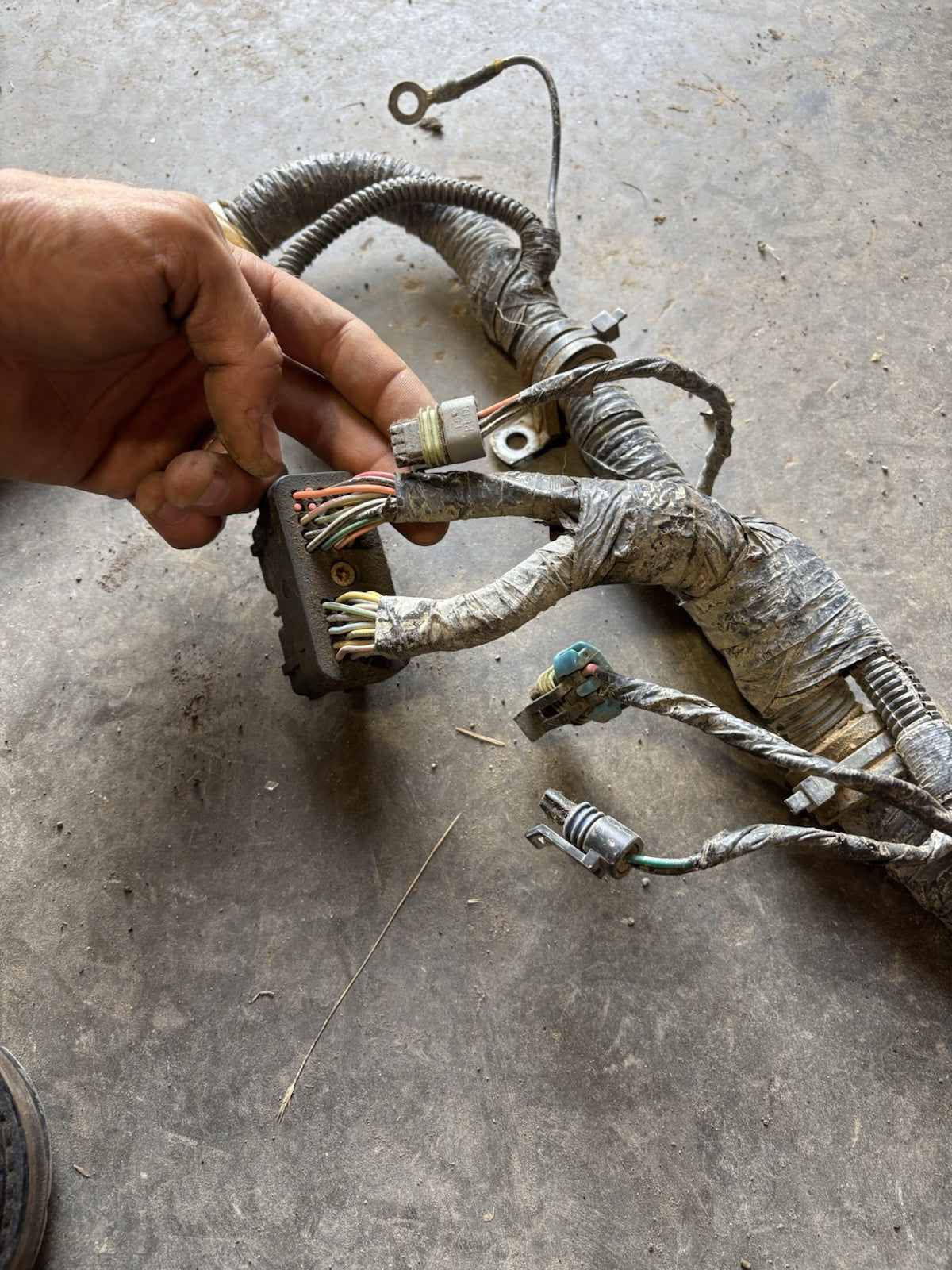 2000 Early 2001 DODGE RAM 2500 3500 CUMMINS 24V ENGINE HARNESS  With Cranksensor