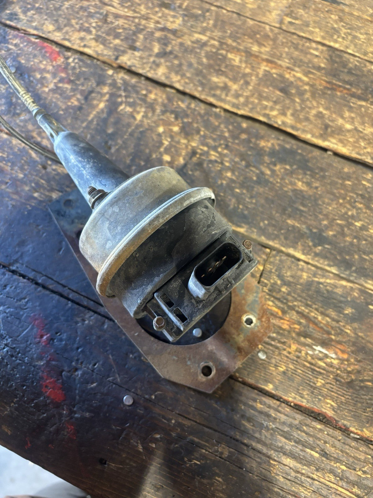 1997 1998 DODGE RAM 2500 3500 CUMMINS 12v CRUISE CONTROL ACTUATOR &amp; CABLE