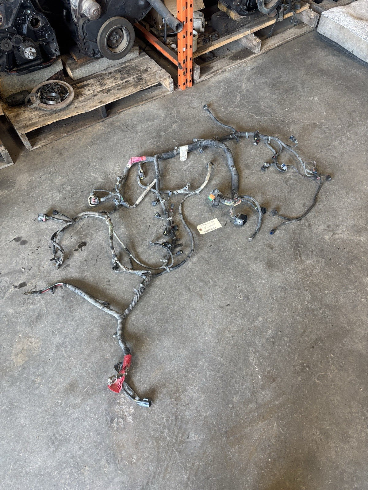 2008 DODGE RAM 1500 5.7L HEMI AUTOMATIC COMPLETE ENGINE HARNESS 04801590AE