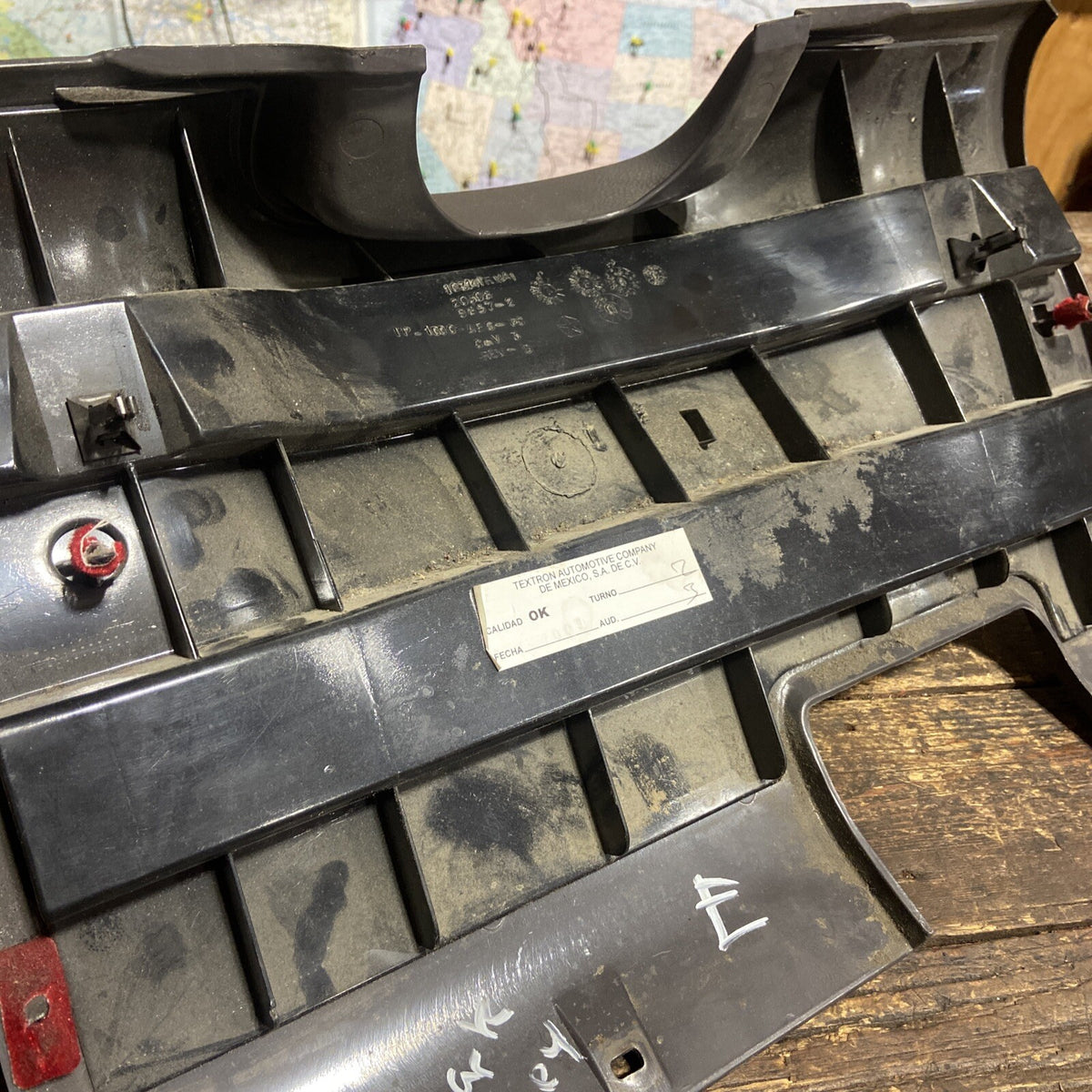 1998 - 2002 Dodge Ram Under Lower Dash Steering Column Cover Trim DARK GREY