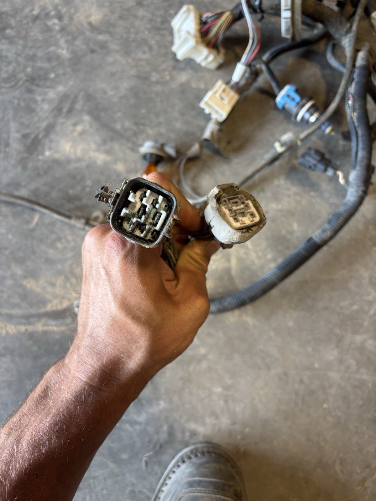 1997 DODGE RAM 2500 3500 CUMMINS ENGINE BAY WIRING HARNESS 56021773 Needs Work