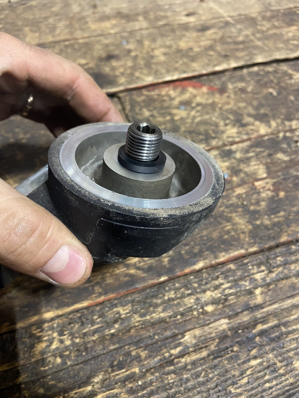 OEM 1989 - 1993 DODGE RAM 250 350 CUMMINS FUEL FILTER HOUSING HEAD 3930969