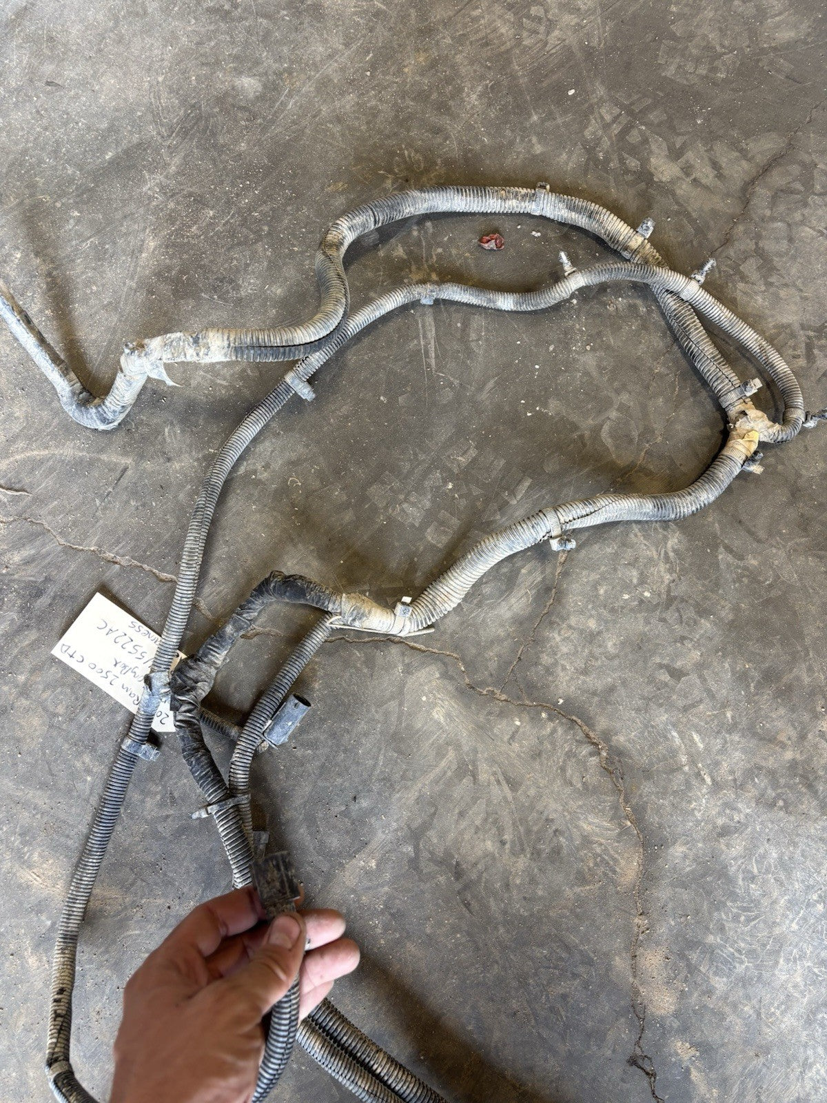 2000 DODGE RAM 2500 5.9L CUMMINS REG CAB LONG BOX FRAME HARNESS 56045522ac
