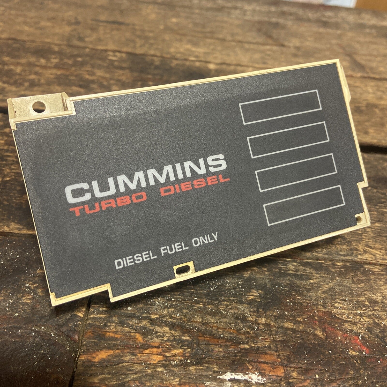 1990 - 1993 DODGE RAM 250 350 CUMMINS MESSAGE CENTER FOR DASH 4375912