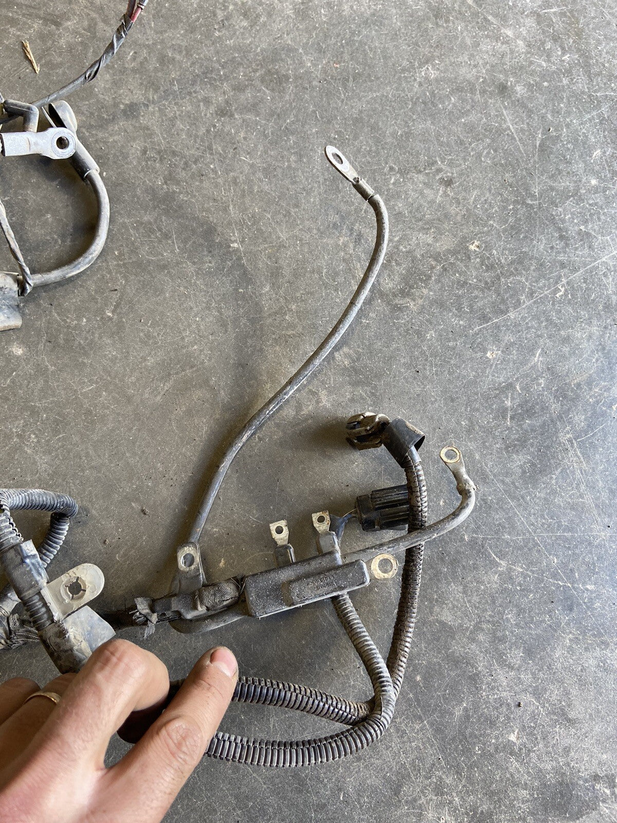 1996 DODGE RAM 2500 3500 12V CUMMINS 4X4 ENGINE AUTO TRANS PCM HARNESS 56021502