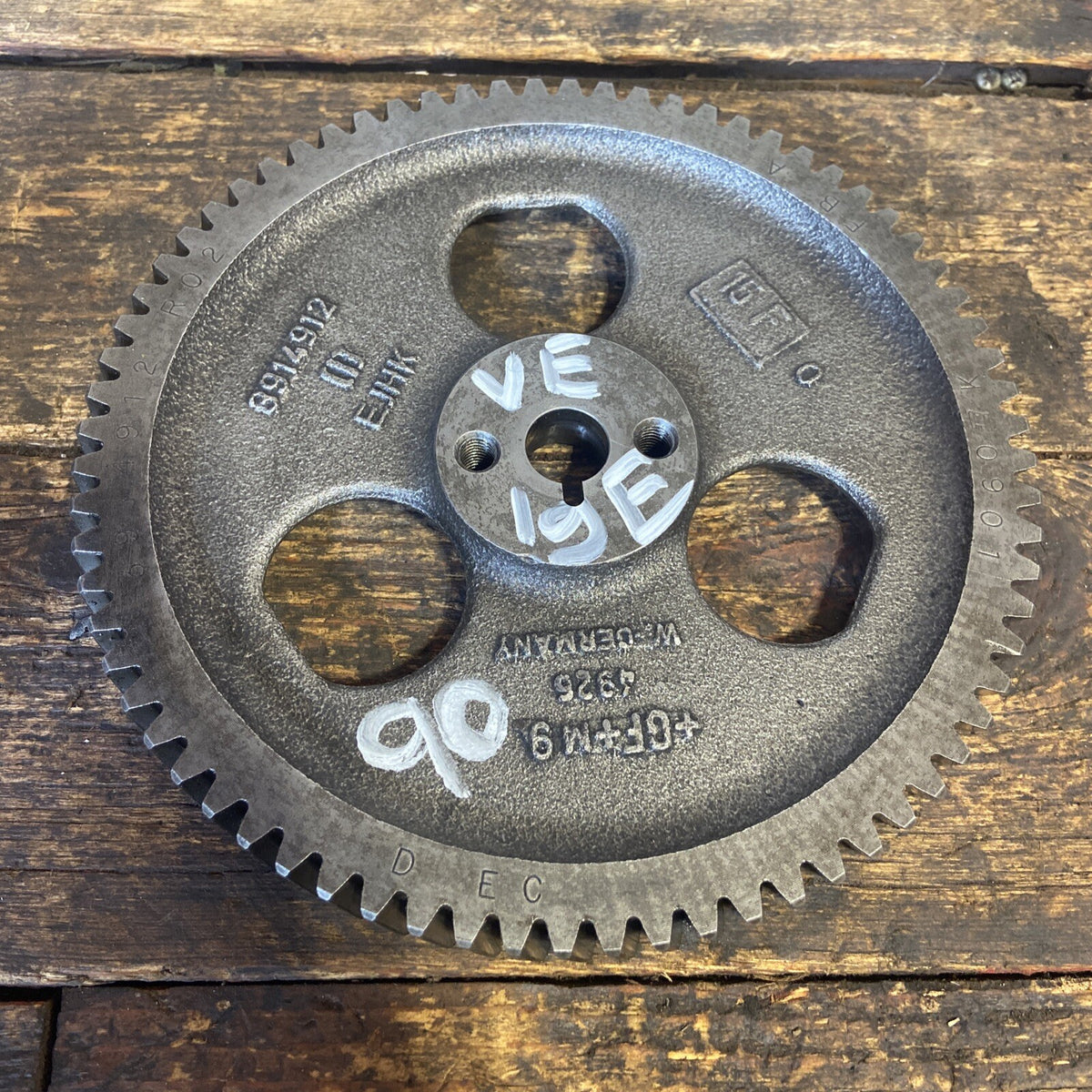 1989 - 1993 DODGE RAM 250 350 12V CUMMINS VE INJECTION PUMP DRIVE GEAR 3914912