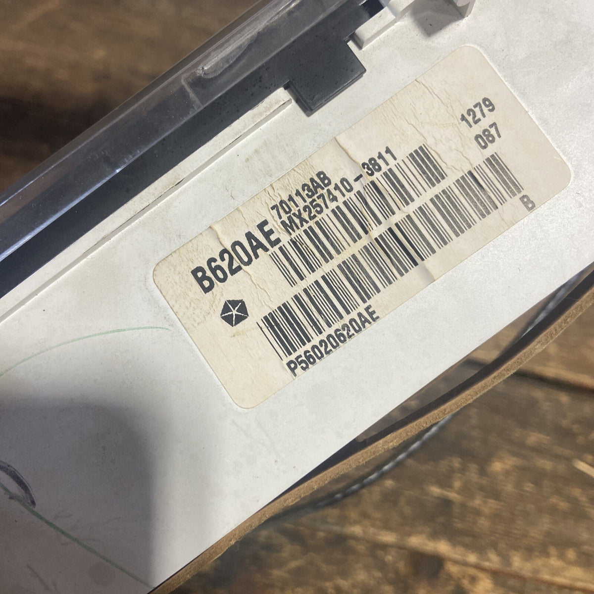 1999 2000 DODGE RAM 1500 2500 3500 GAS AUTO INSTRUMENT GAUGE CLUSTER 56020620