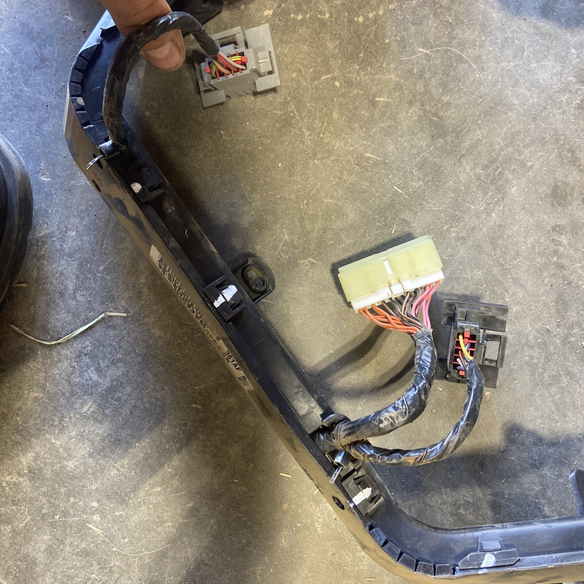 2000 - 2002 DODGE RAM CUMMINS MANUAL DASH WIRING HARNESS HEATED SEATS 56045361AF