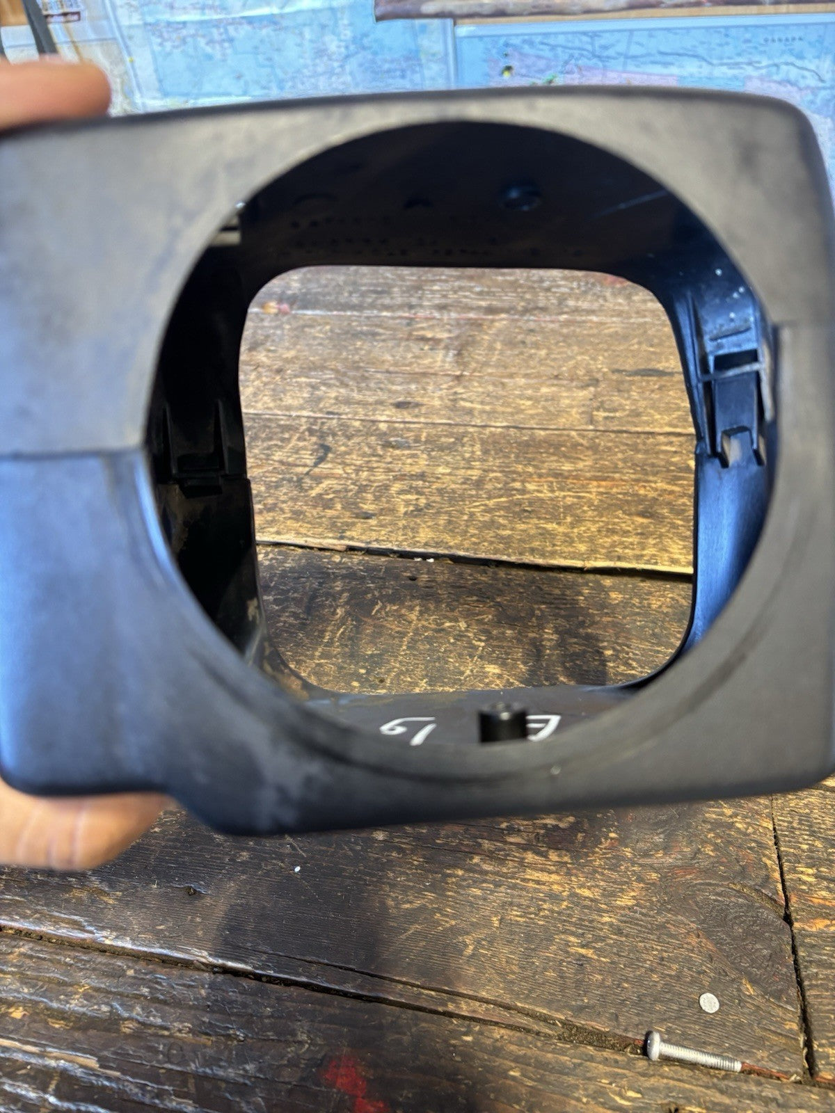 1991 - 1993 DODGE RAM 250 350 STEERING COLUMN COVER SHROUDS BLACK WITH TILT