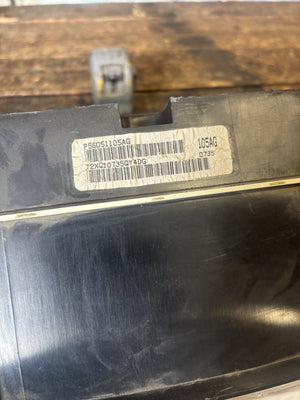 2004 2005 DODGE RAM CUMMINS INSTRUMENT GAUGE CLUSTER 350,000KMS 56051105AG