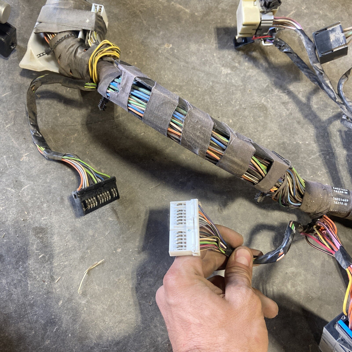 1997 DODGE RAM 25003500 CUMMINS AUTO LARAMIE LOADED DASH WIRING HARNESS 56021689