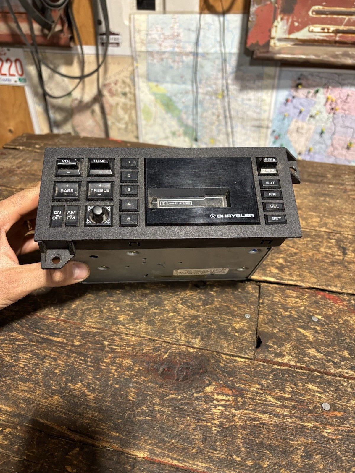 1989 - 2002 DODGE RAM 1500 2500 3500 OEM RADIO TAPE PLAYER