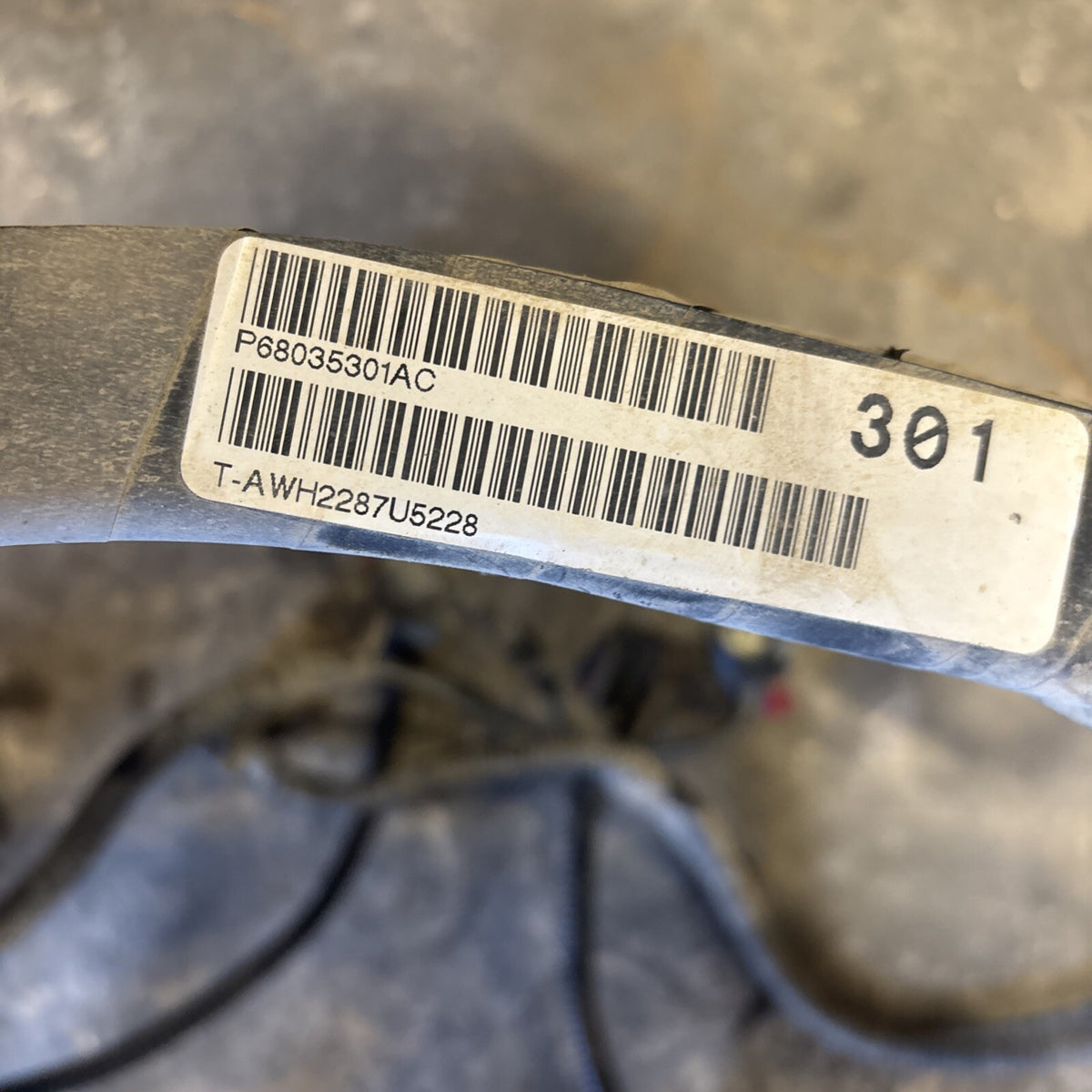 2008 DODGE RAM 2500 3500 6.7L CUMMINS 6spd G56 ENGINE BAY HARNESS 68035301ac