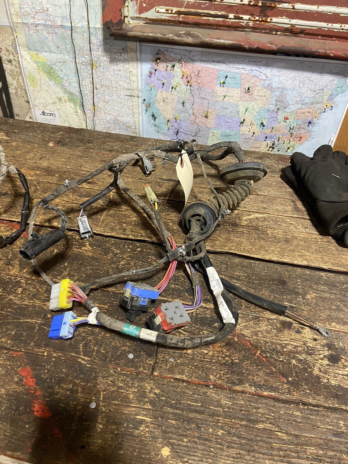 1994 - 1997 DODGE RAM POWER WINDOW DOOR HARNESS SET 56016934, 56016935