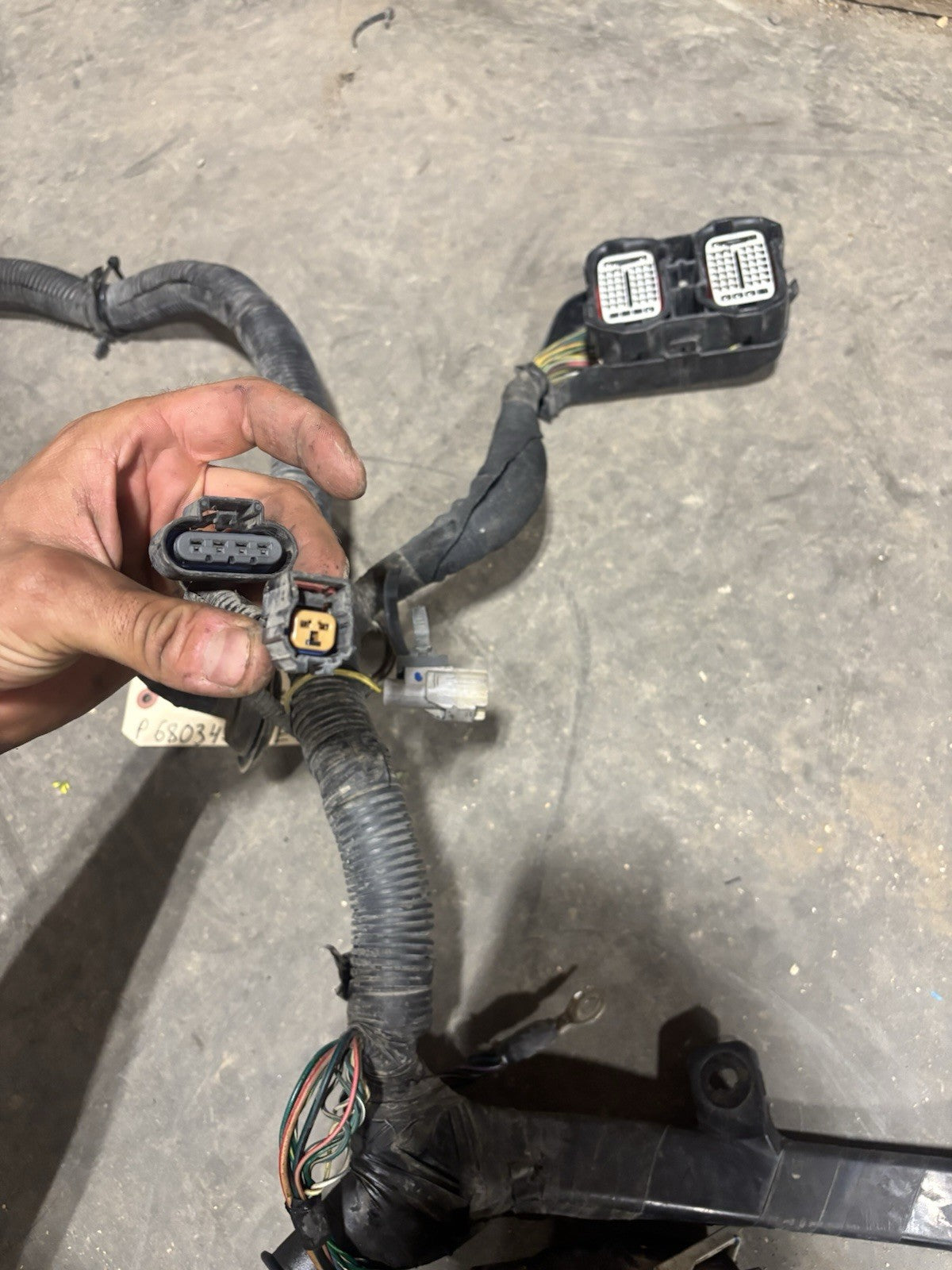 2009 DODGE RAM 2500 3500 6.7L CUMMINS ENGINE BAY WIRING HARNESS 68034596 AE