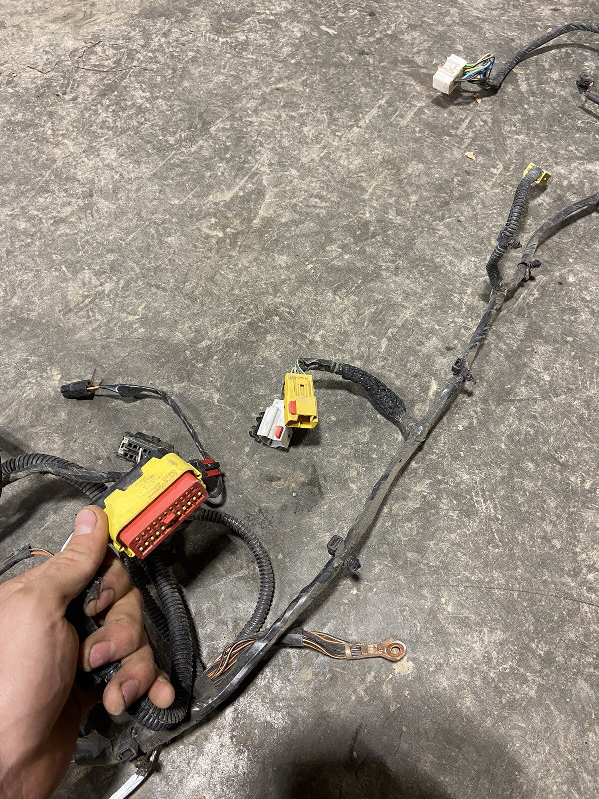 2001 DODGE RAM 2500 3500 CUMMINS MANUAL DASH HARNESS PN 56045365AC