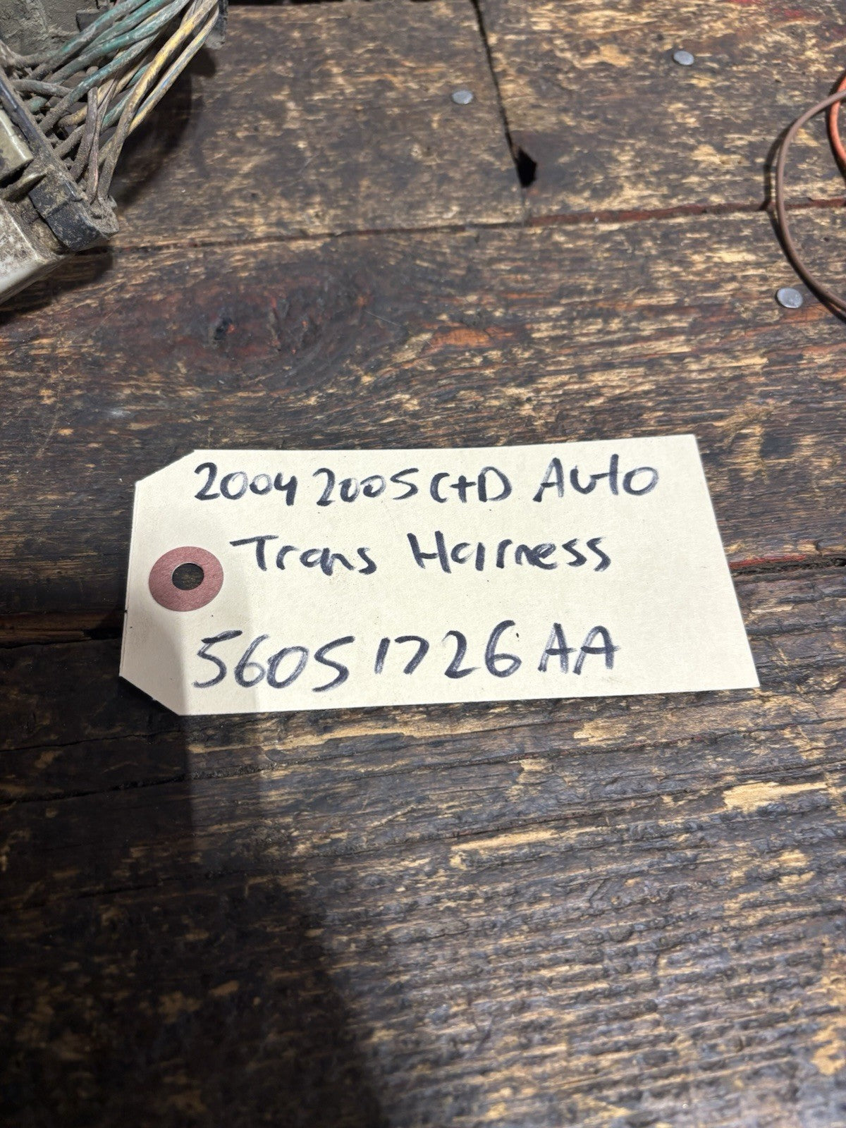 2004 2005 DODGE RAM 5.9L CUMMINS AUTOMATIC TRANSMISSION WIRING HARNESS 56051726