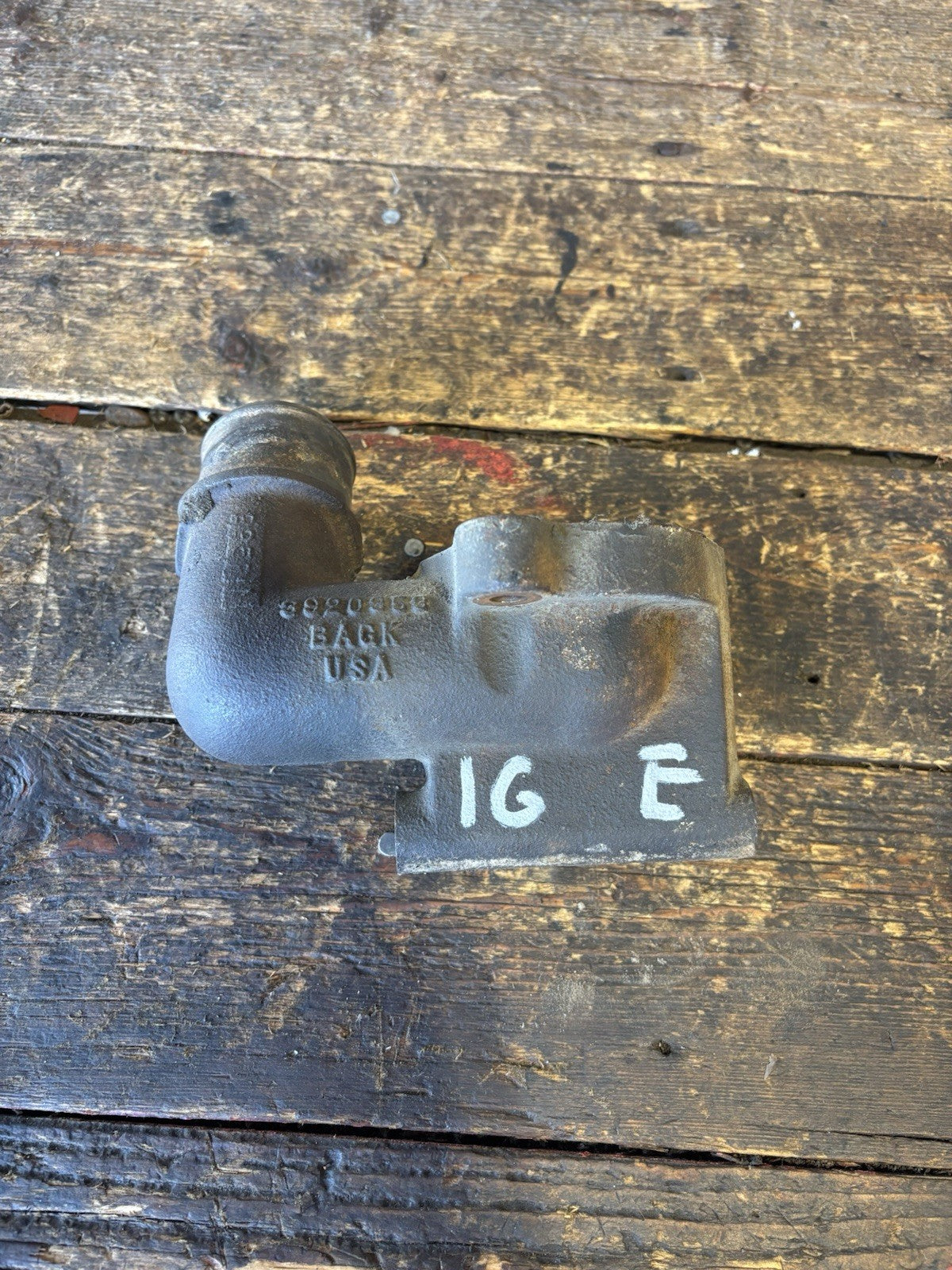 1991.5 - 1993 DODGE RAM 2500 3500 5.9L 12V CUMMINS THERMOSTAT HOUSING 3920353