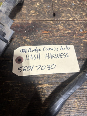 1994 DODGE RAM 2500 3500 CUMMINS DASH WIRING HARNESS AUTO Or MANUAL PN 56017030