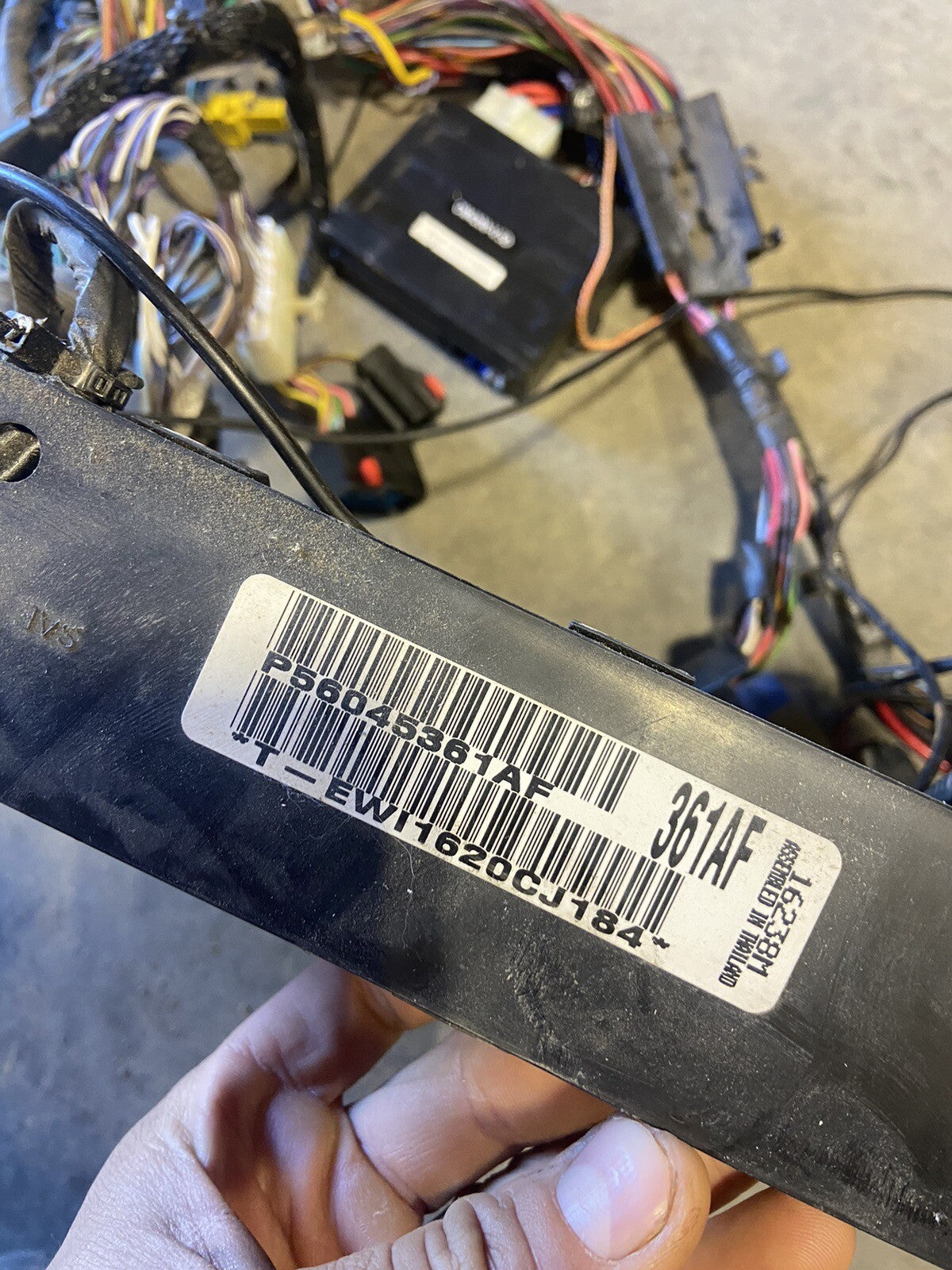 2000 -2002 DODGE RAM 2500 3500 CUMMINS DASH WIRING HARNESS HEATEDSEAT 56045361AF