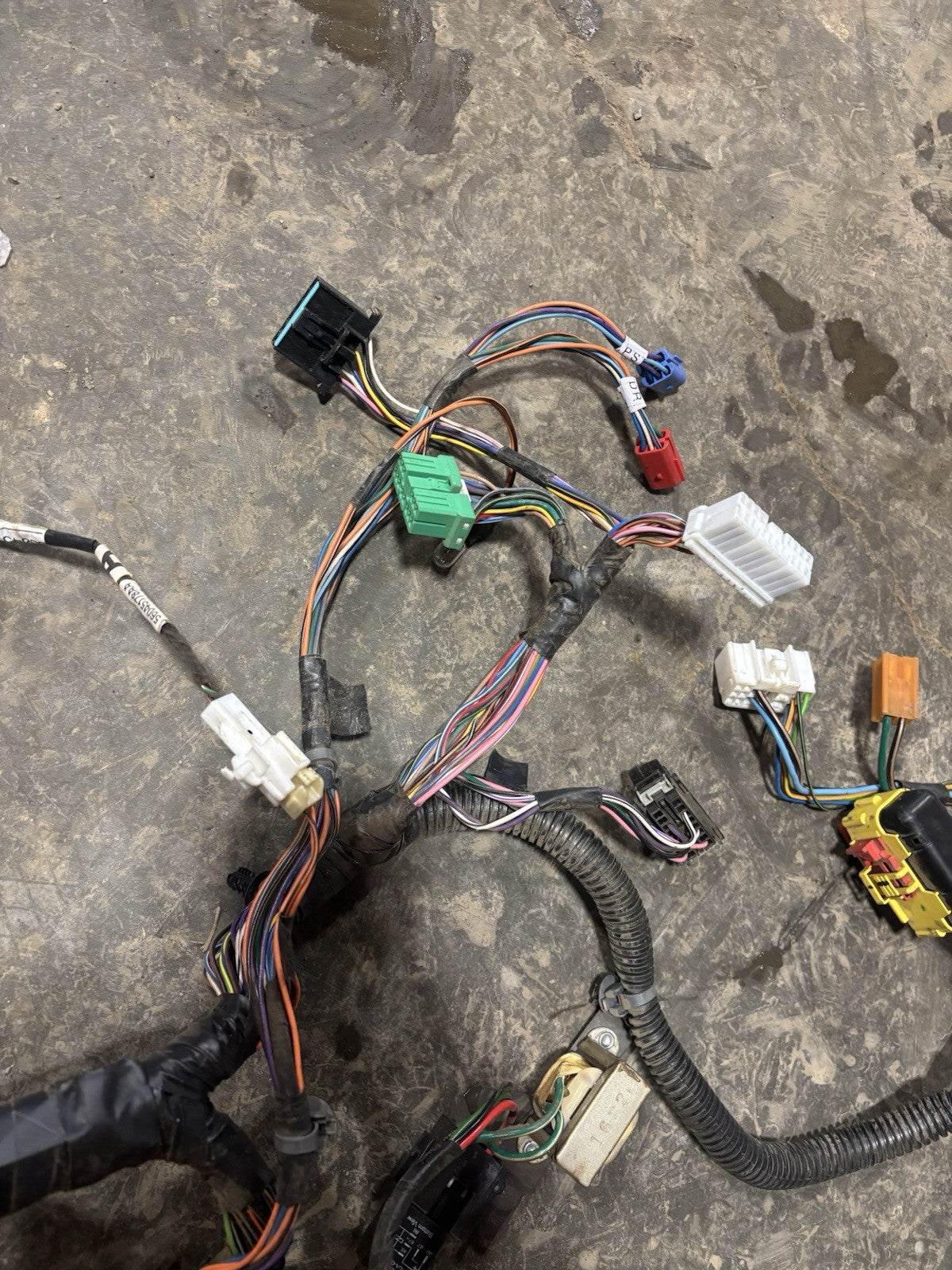 2000 -2002 DODGE RAM LARAMIE CUMMINS DASH WIRING HARNESS HEATED SEATS 56045361AI