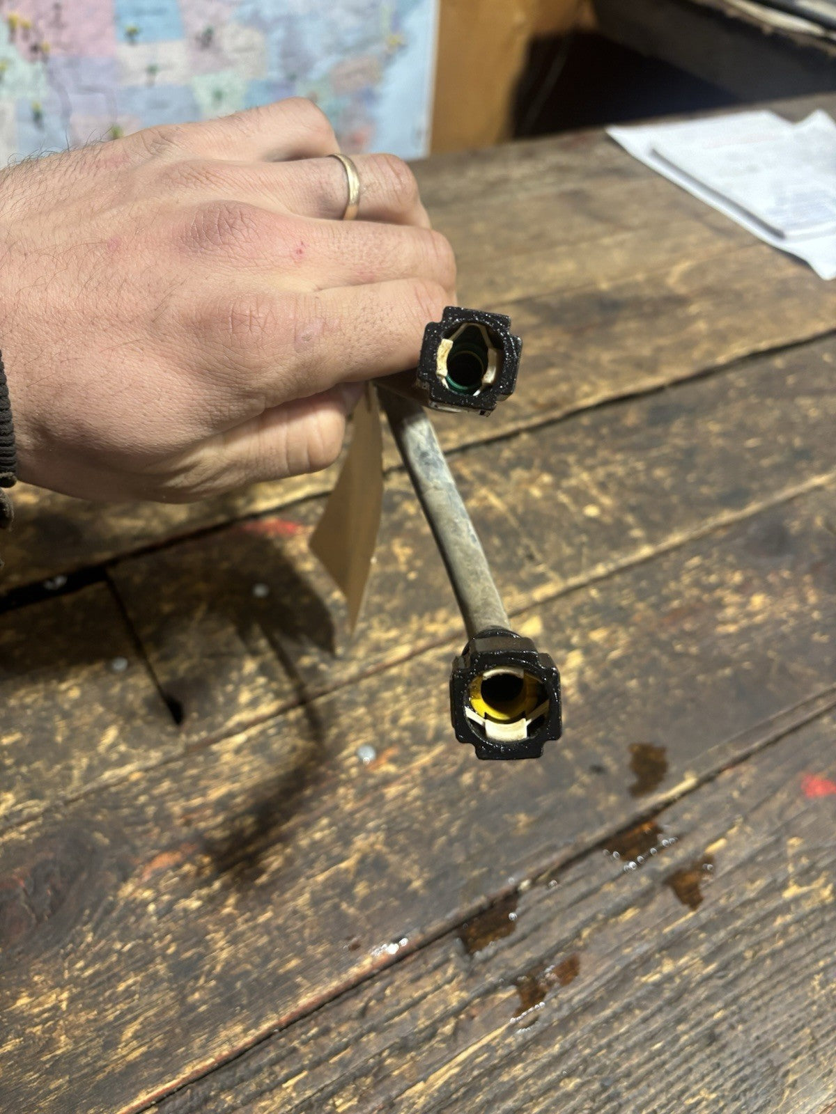 2007 2008 2009 DODGE RAM 2500 3500 6.7L CUMMINS CP3 FUEL LINES 4940370 4940365