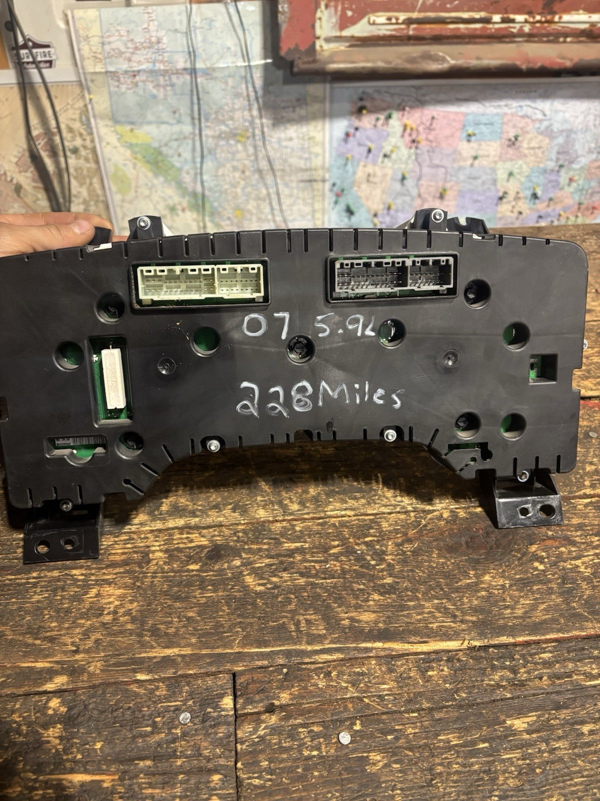 2007 DODGE RAM 2500 3500 5.9L CUMMINS GAUGE CLUSTER 228,000miles P05172050AF