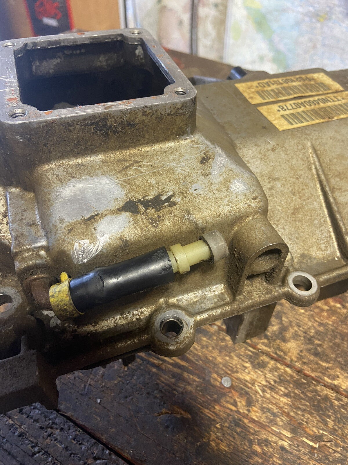 1998 - 2003 DODGE RAM CUMMINS NV4500 LOADED SQUARE SHIFTER TOP PLATE COVER