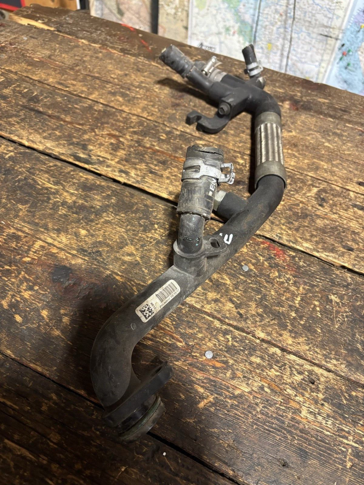 2013-18 RAM 2500 3500 6.7L CUMMINS EGR COOLER COOLANT PIPE WATER OUTLET 5340813