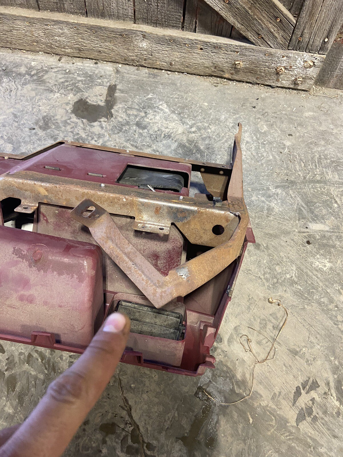 OEM 1994 - 1997 DODGE RAM CUMMINS DASH CORE STRUCTURE RED DASHBOARD