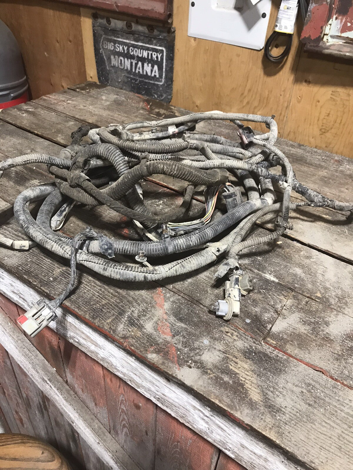 2002-2005 DODGE RAM 1500 FRAME WIRING HARNESS 4 DR SB 56045847ac