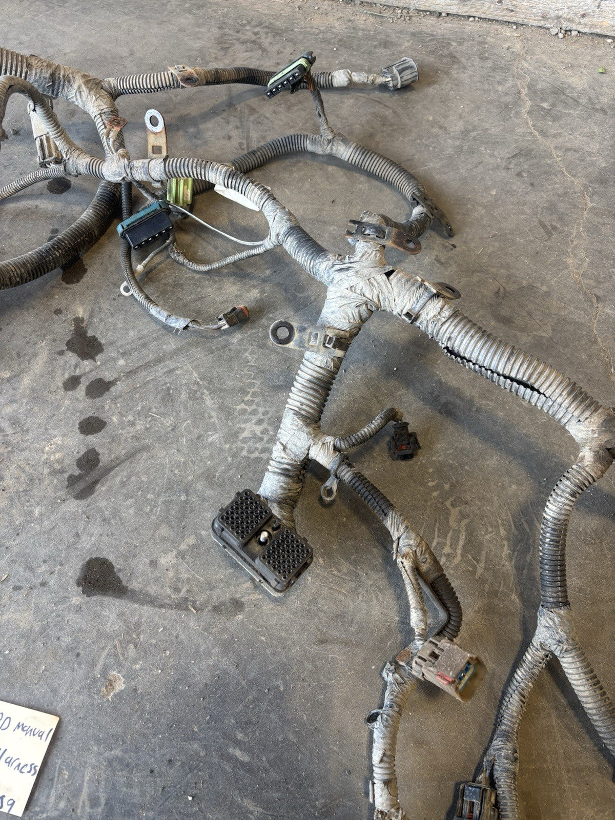 2008 DODGE 6.7L CUMMINS 6SP MANUAL ENGINE TRANS HARNESS 4980107 4946174 04801409