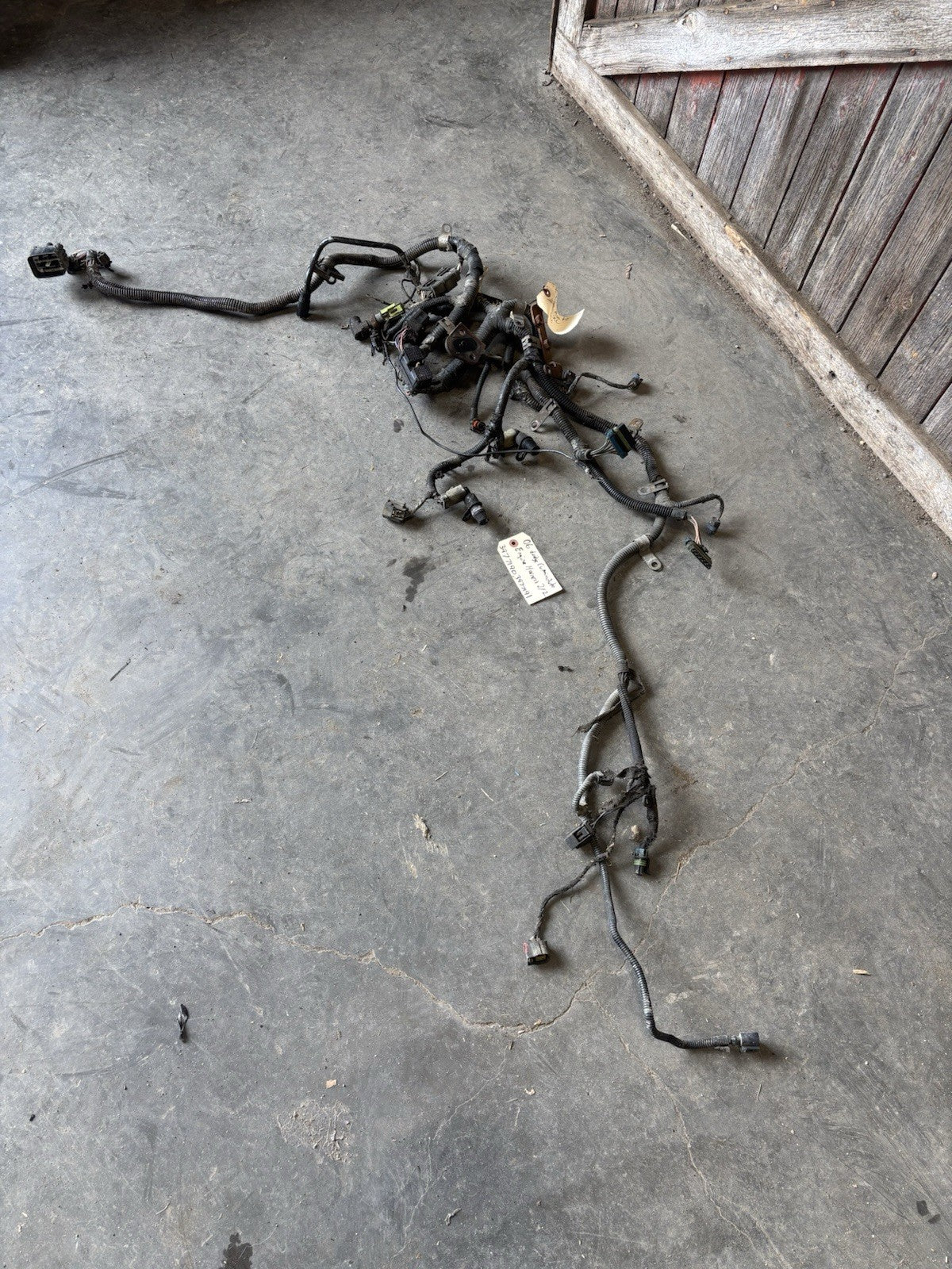 2006 DODGE RAM 2500 3500 5.9L CUMMINS AUTOMATIC ENGINE HARNESS 3977191, 3977190