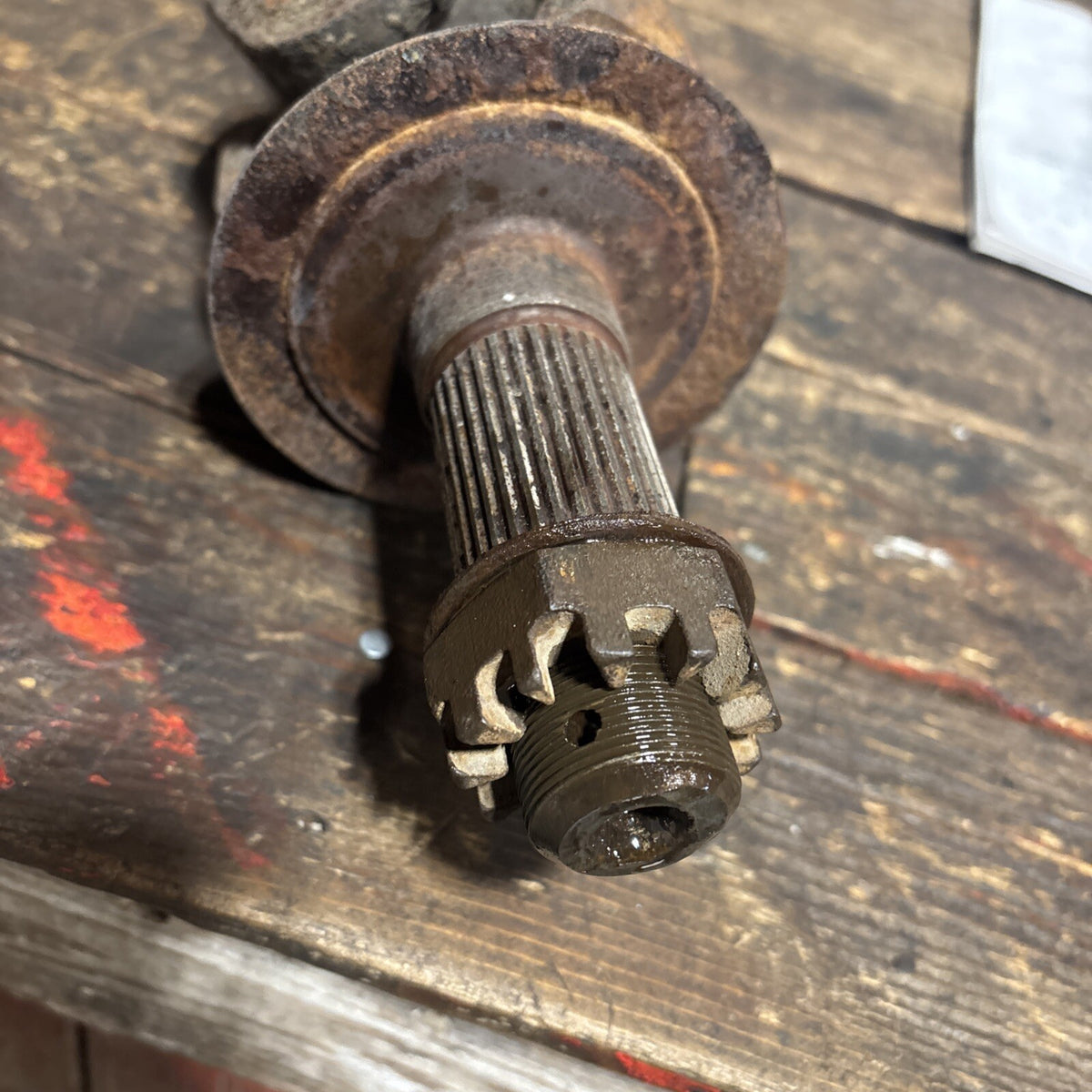 1994-1998 DODGE RAM 2500 3500 DANA 60 DRIVER SIDE AXLE AND STUB SHAFT