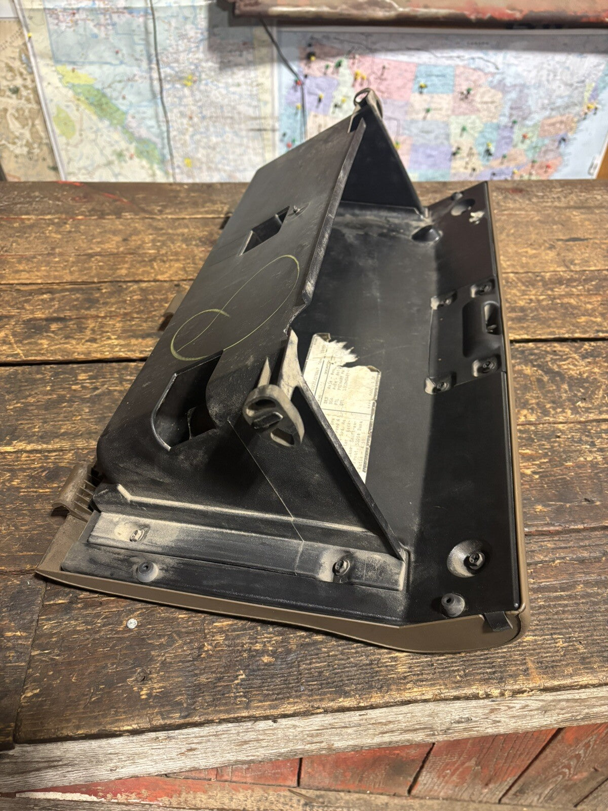 1998-2002 DODGE RAM 2500 3500 Caramel TAN GLOVE BOX