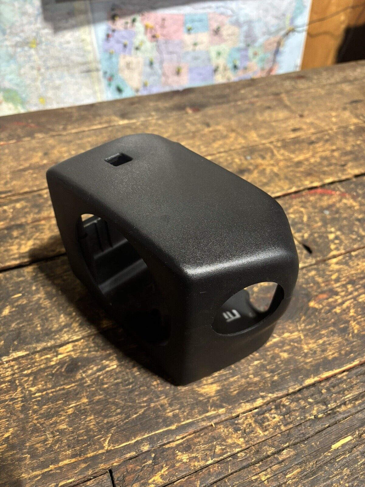 NICE 1991 - 1993 DODGE RAM 250 350 STEERING COLUMN COVER SHROUDS BLACK WITH TILT