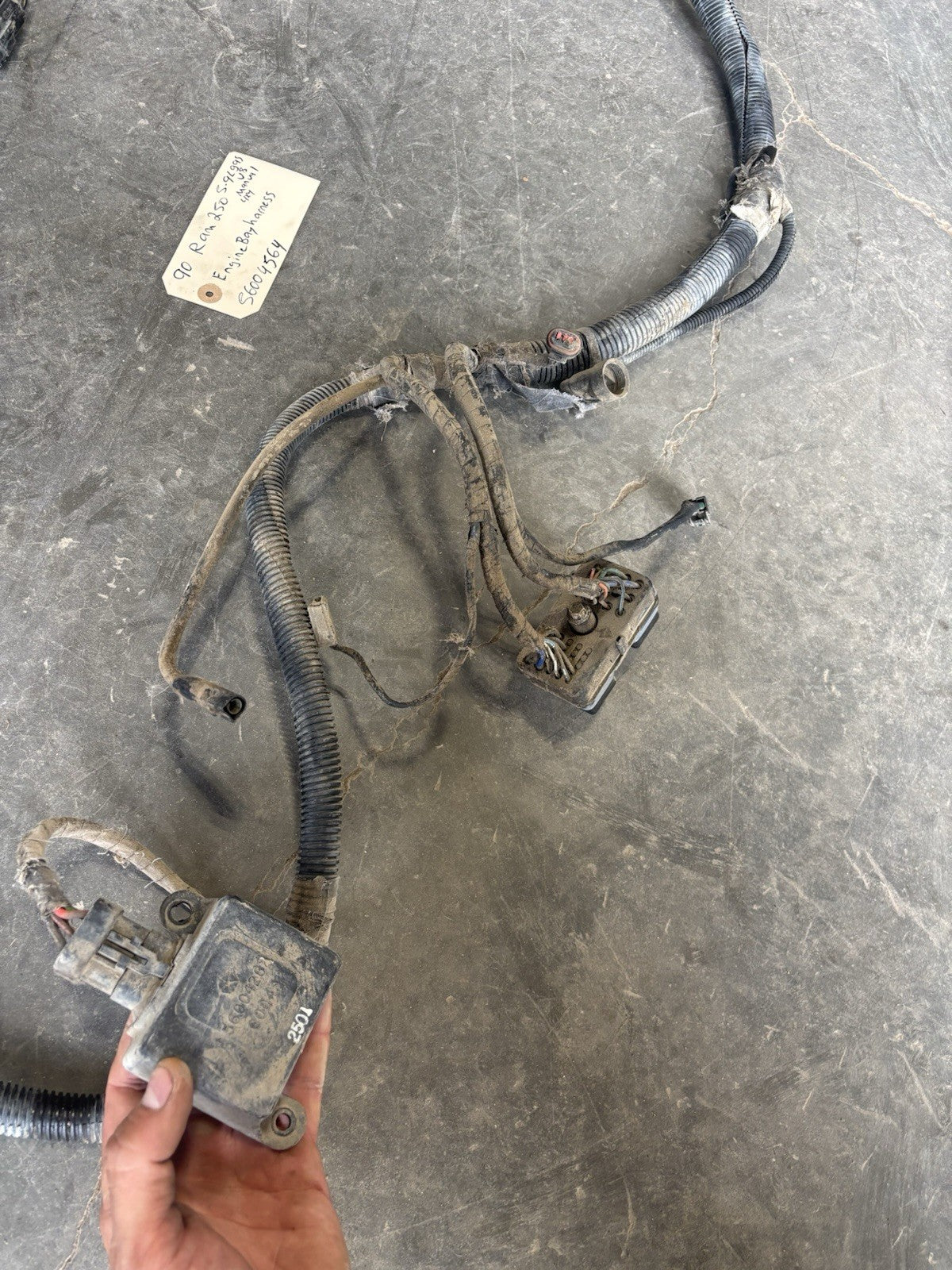 1990 DODGE RAM 150 250 350 5.9L V8 ENGINE BAY WIRING HARNESS 56004564