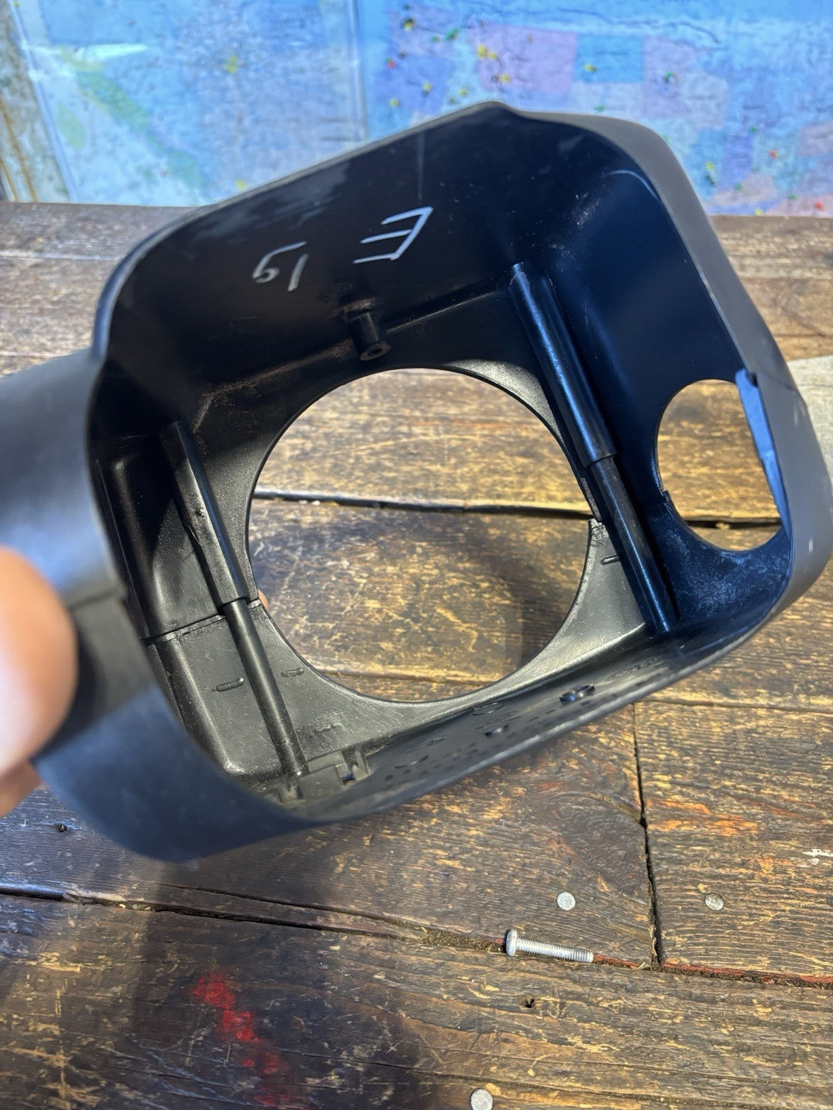 1991 - 1993 DODGE RAM 250 350 STEERING COLUMN COVER SHROUDS BLACK WITH TILT