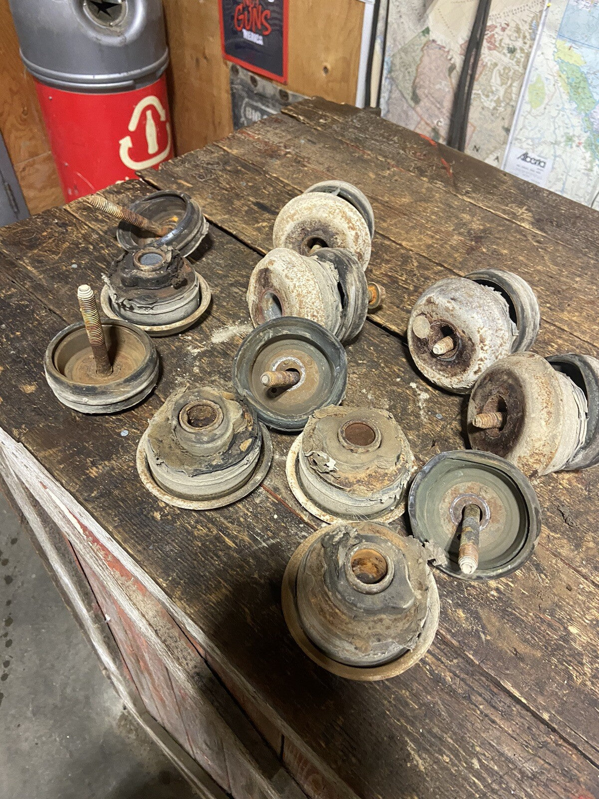 2003 - 2009 Dodge Ram 1500 2500 3500 Cab Mount Set With Bolts