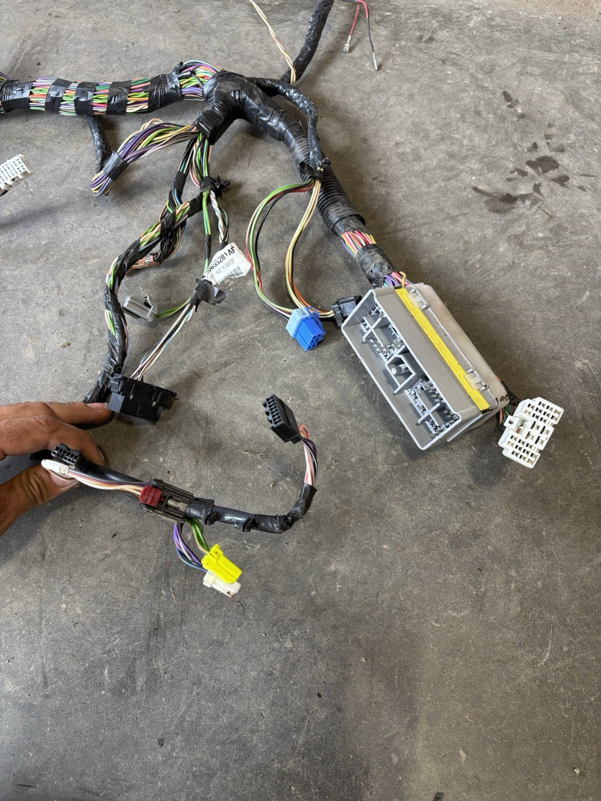 2008 DODGE RAM 2500 3500 CUMMINS DASH WIRING HARNESS LARAMIE G56 56055281AE