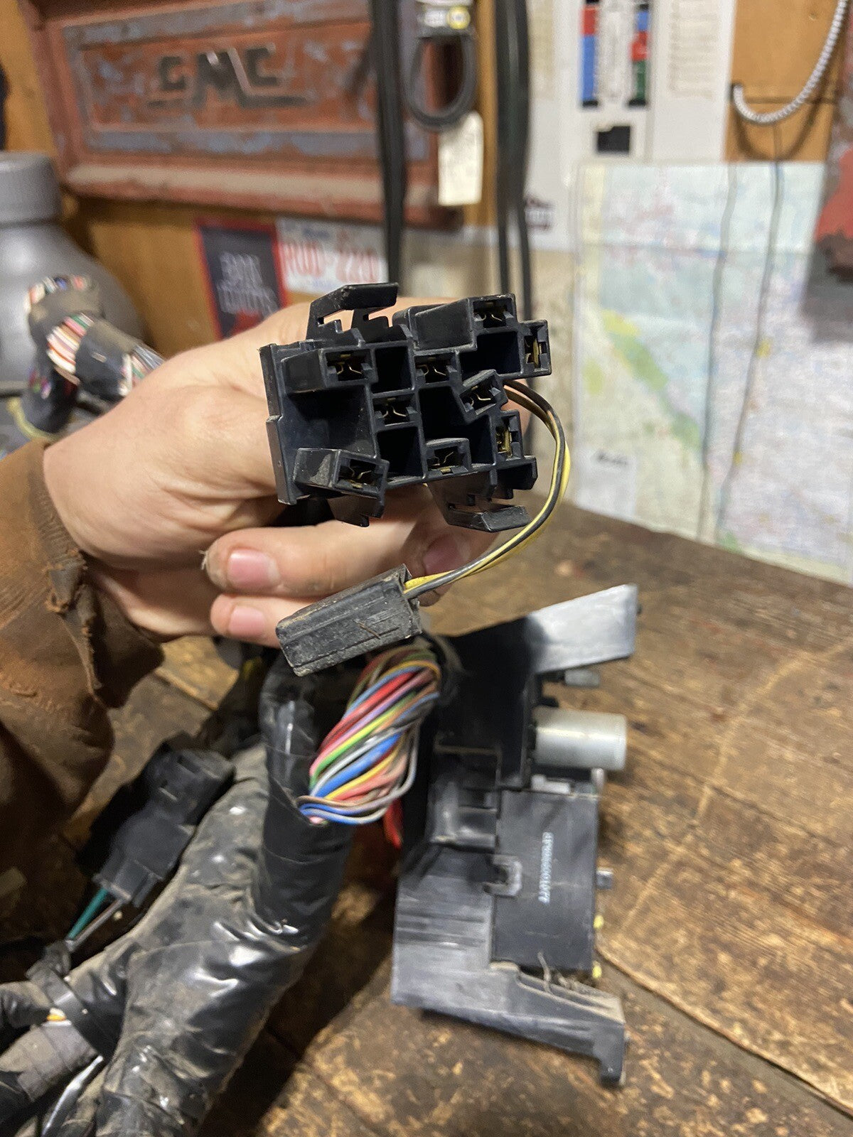 1994 DODGE RAM 2500 3500 CUMMINS DASH WIRING HARNESS AUTO PN 56017030