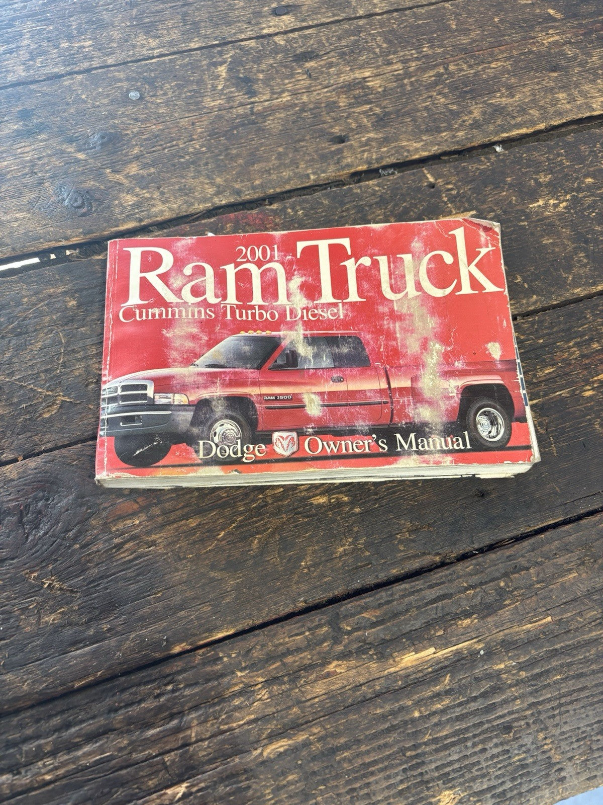 2001 DODGE RAM 2500 3500 CUMMINS OWNERS MANUAL