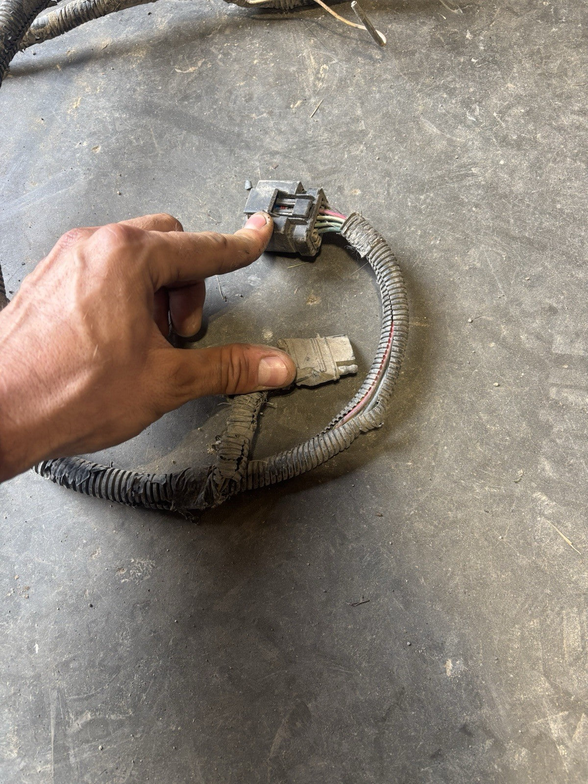 2009 RAM 2500 3500 FRAME CHASSIS WIRING HARNESS 4DOOR LONGBOX 68050455aa