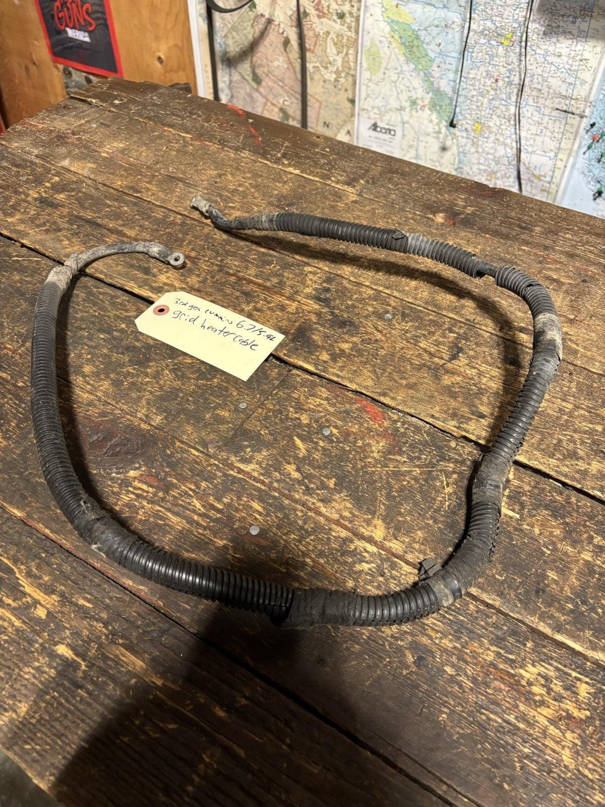 2003 - 2009 DODGE RAM 2500 3500 CUMMINS GRID HEATER TO RELAY CABLES