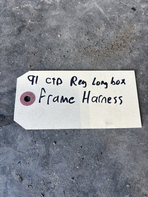 1991 DODGE RAM 250 350 CUMMINS REGULAR CAB LONG BED FRAME CHASSIS WIRING HARNESS