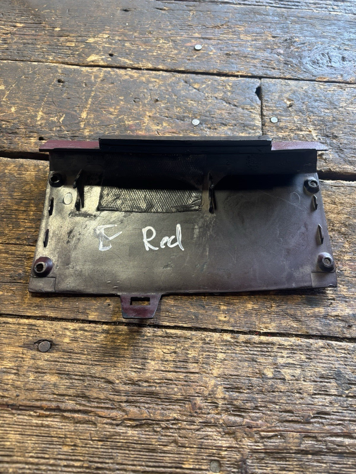 1989 - 1993 DODGE RAM 150 250 350 RED FUSEBOX HOLDER DASH TRIM 4162109