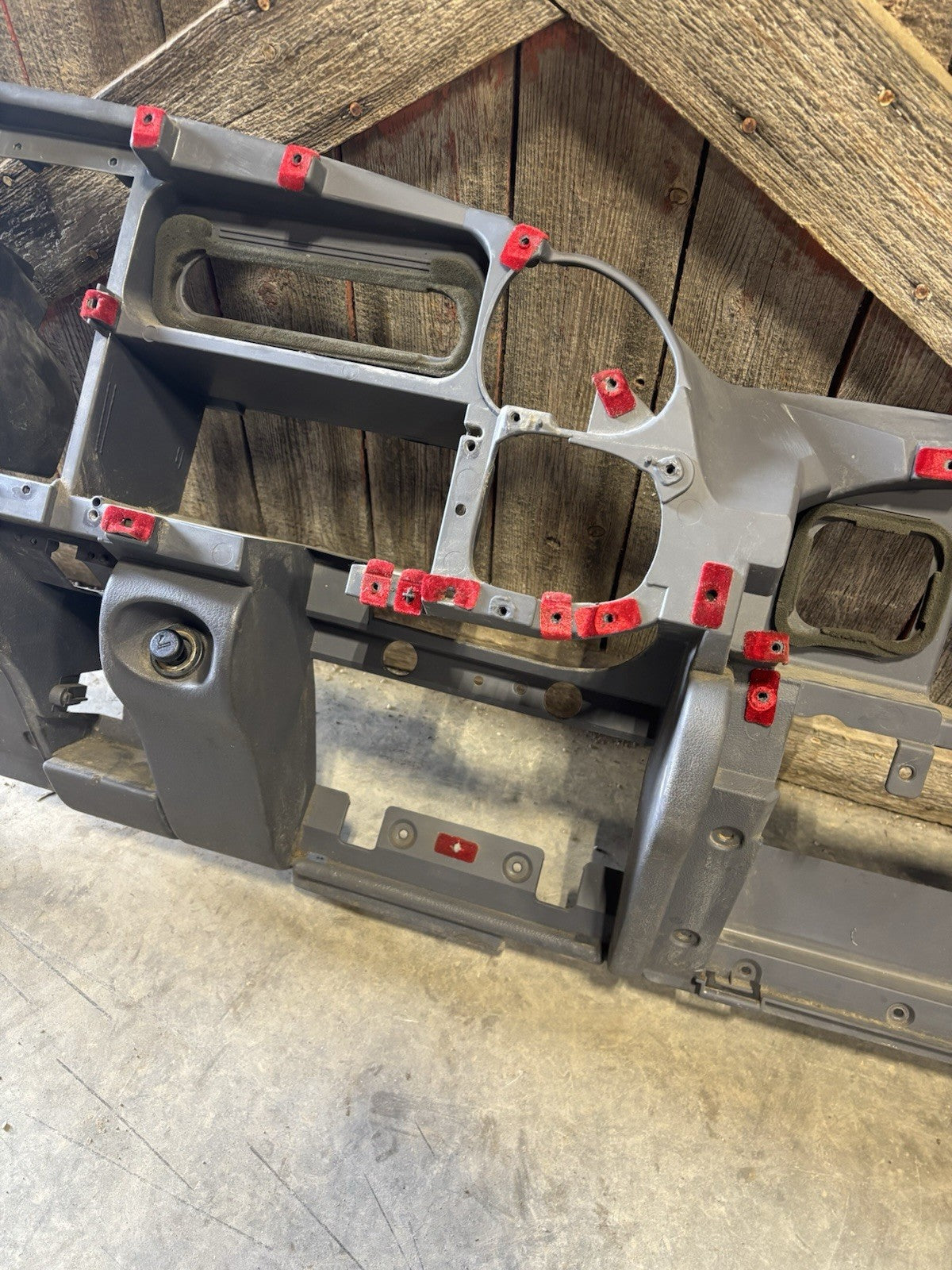 1998 DODGE RAM 2500 3500 LIGHT MIST GREY DASH CORE LOWER STRUCTURE