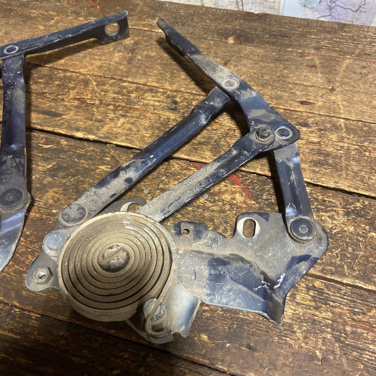 HOOD HINGES 1994-2002 DODGE RAM 1500 2500 3500 TRUCKS 2ND GEN DARK BLUE