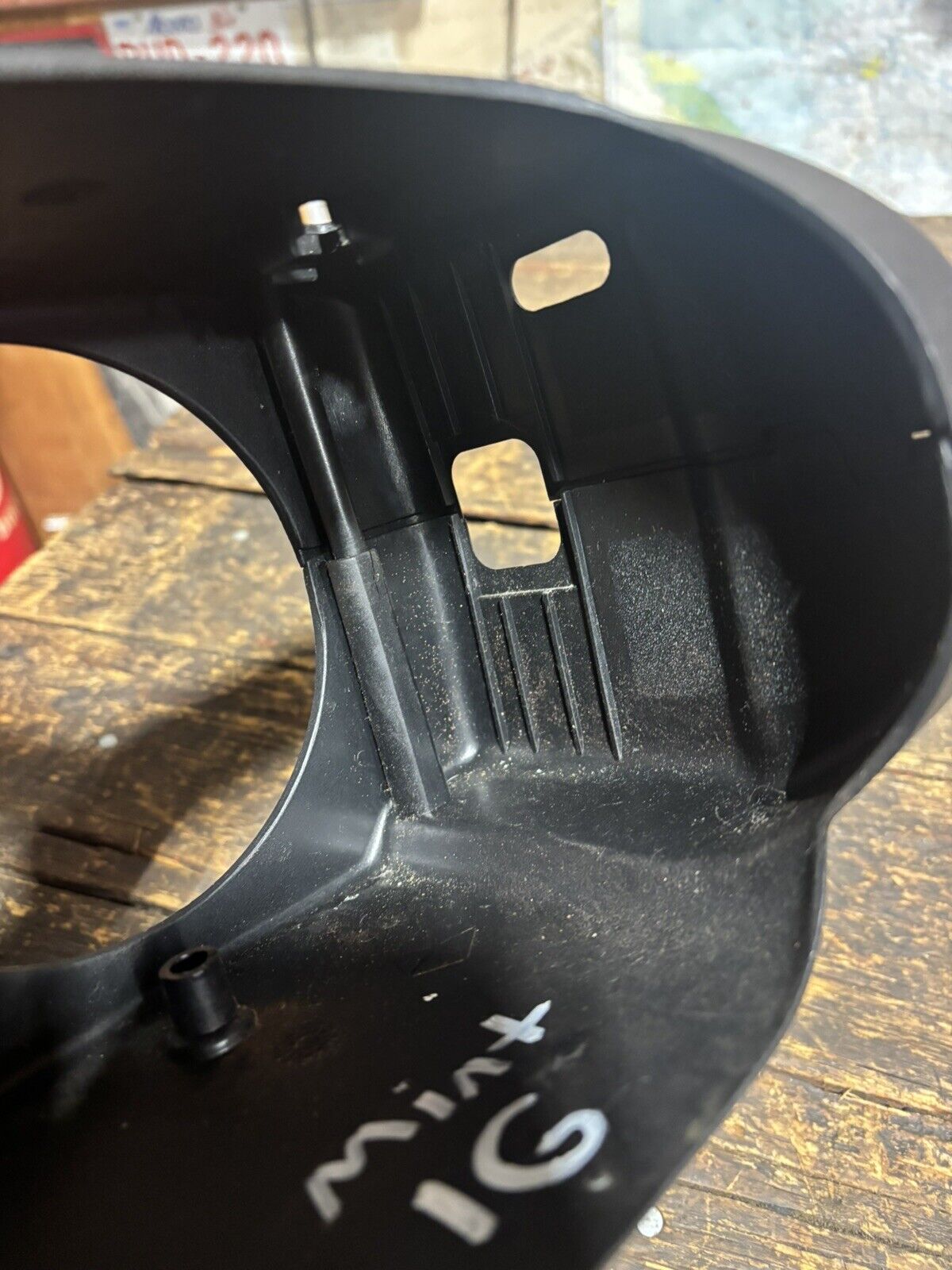 NICE 1991 - 1993 DODGE RAM 250 350 STEERING COLUMN COVER SHROUDS BLACK WITH TILT